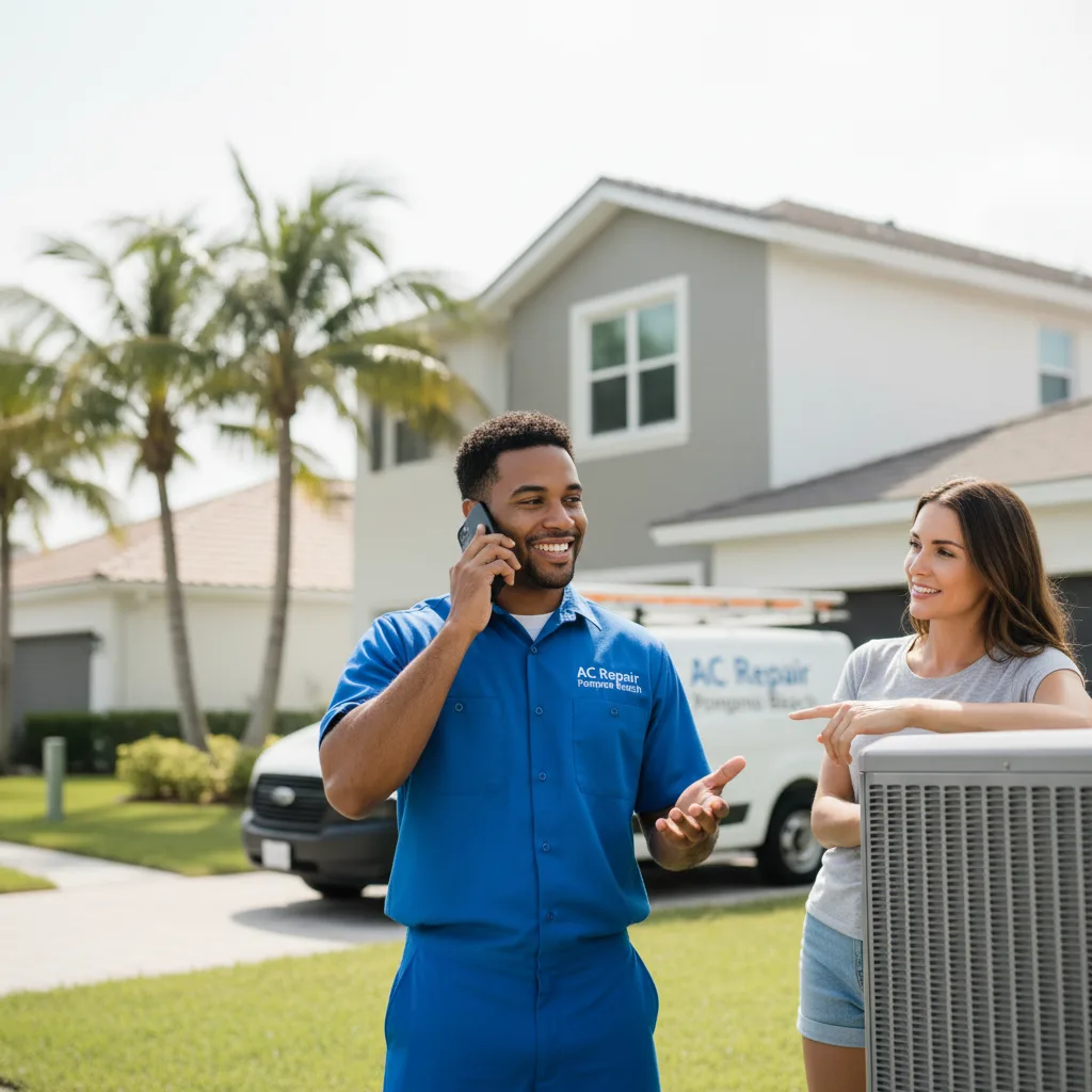 AC Repair Pompano Beach customer support in Flatonia